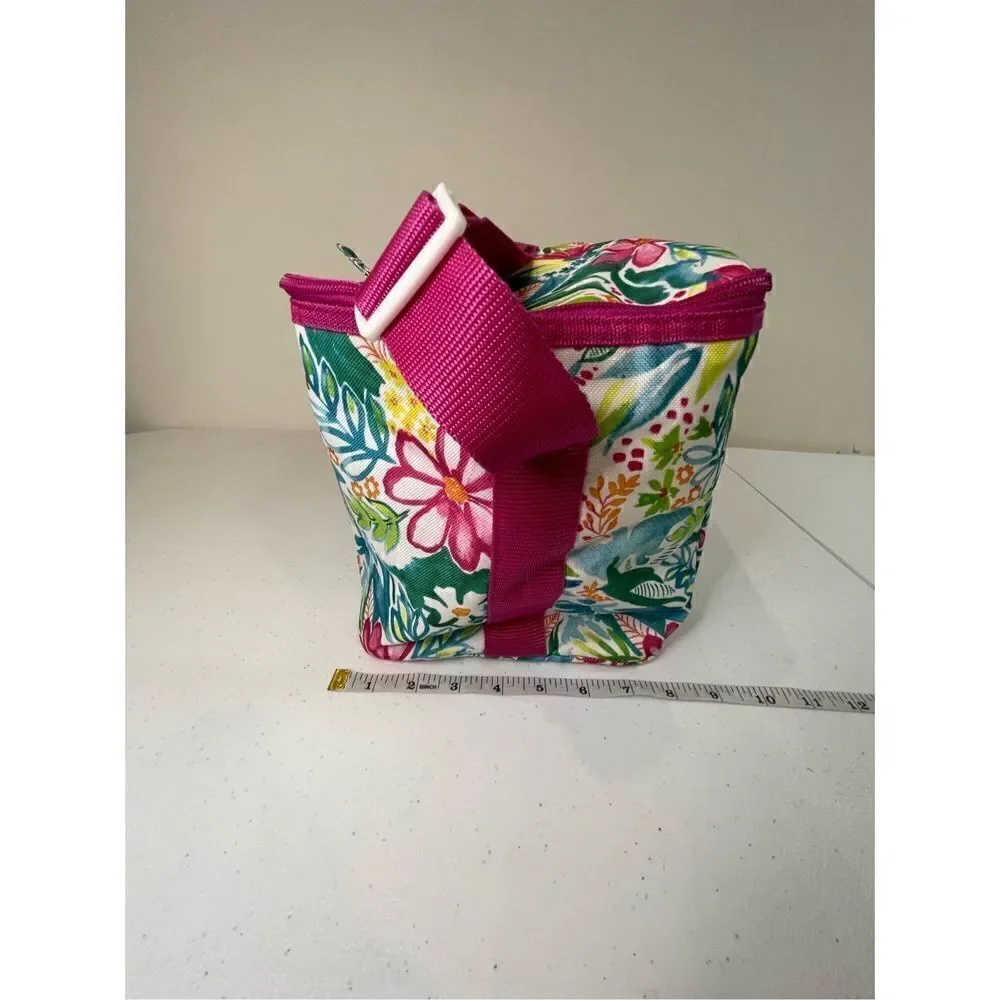 Floral NWT insulated bag pink large by Arcadia